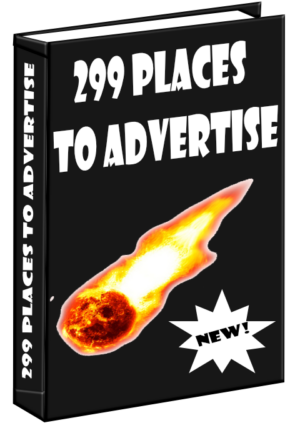 299 Places To Advertise