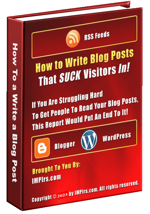 How to Write Blog Posts That SUCK Visitors In!